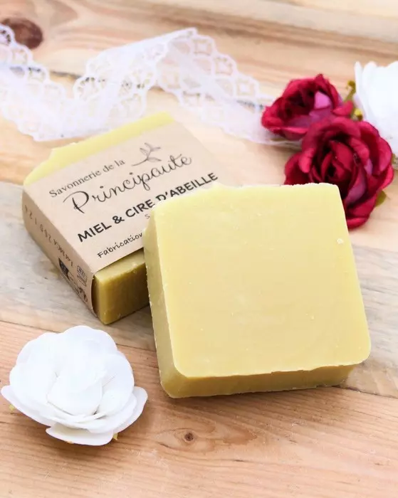 savon-miel-cireabeille Savon Miel et Cire d'Abeille