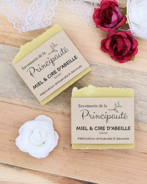 savon-mielciredabeille Savon Miel et Cire d'Abeille