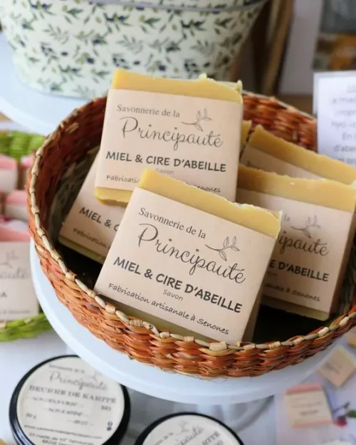 panier savon miel